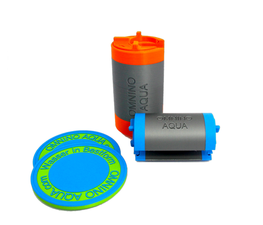 OA®-Water Travel Set Basic – freigestellt vor weißem Hintergrund