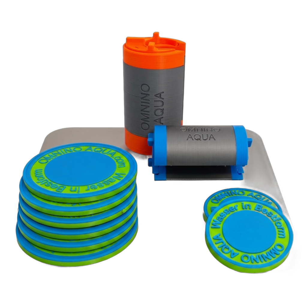 OA®-Water Travel Set Premium – freigestellt vor weißem Hintergrund