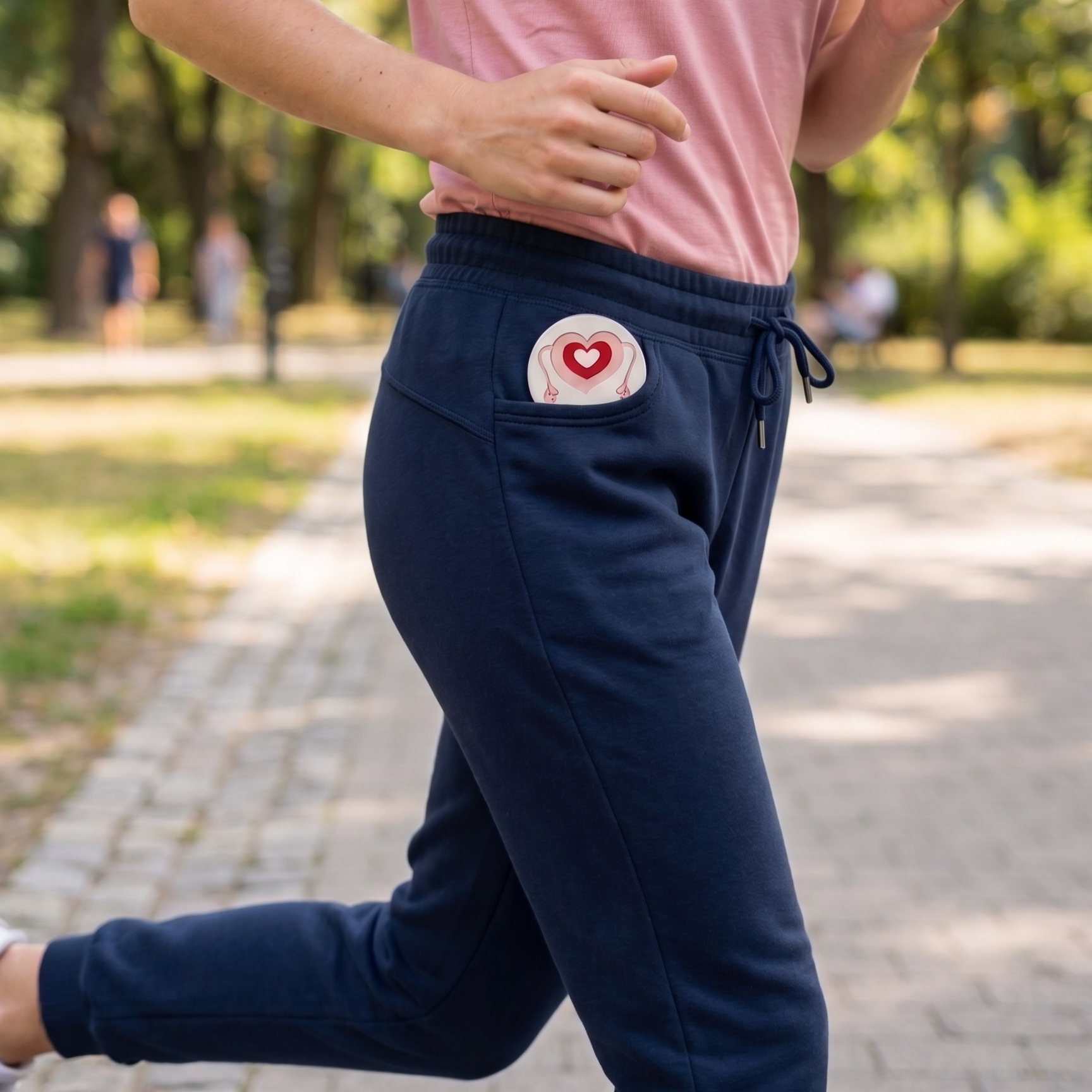 OA® Feminizer – Anwendung beim Joggen